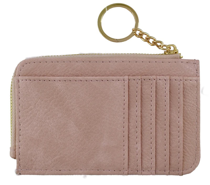 Small but Big Card Wallet Pink